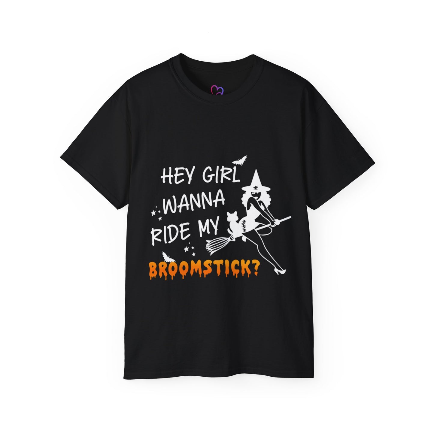 Hey Girl, Wanna Ride My Broomstick? T-Shirt